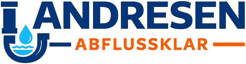 Andresen Abflussklar Firmenlogo als Wortmarke